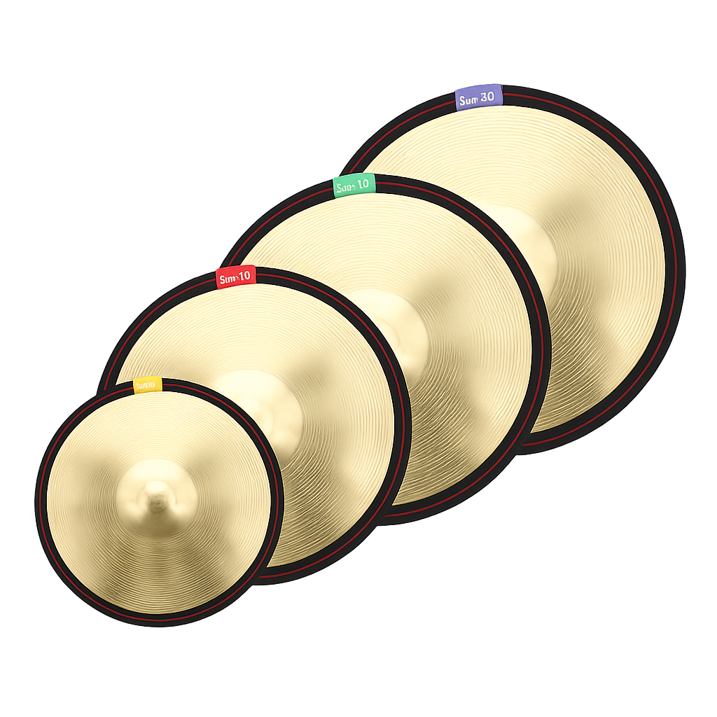 Cymbal Mute Set (14" / 16" / 18" / 20")