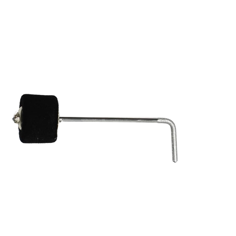 Bass Drum Trigger – Realistic Kick Drum Pad with Felt Beater Hammer