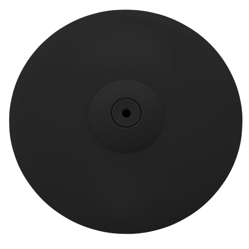 15" Dual-Zone Crash Cymbal – Obsidian