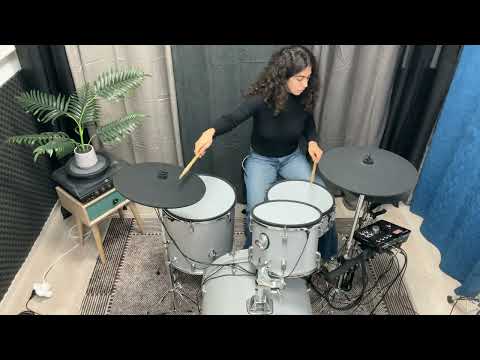 16" Black Knight trippelzons elektronisk ride-cymbal