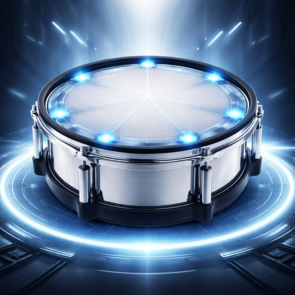 Best Snare Upgrades for Electronic Drum Kits with LED lights and sleek design.