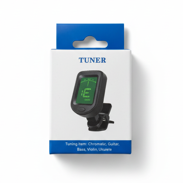Digital Clip-On Chromatic Tuner