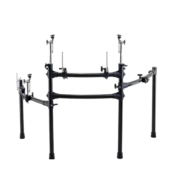 Percussion Rack Instrument Chrome Electronic Drum Rack – With Tom Holders & Cymbal Arms – World ...