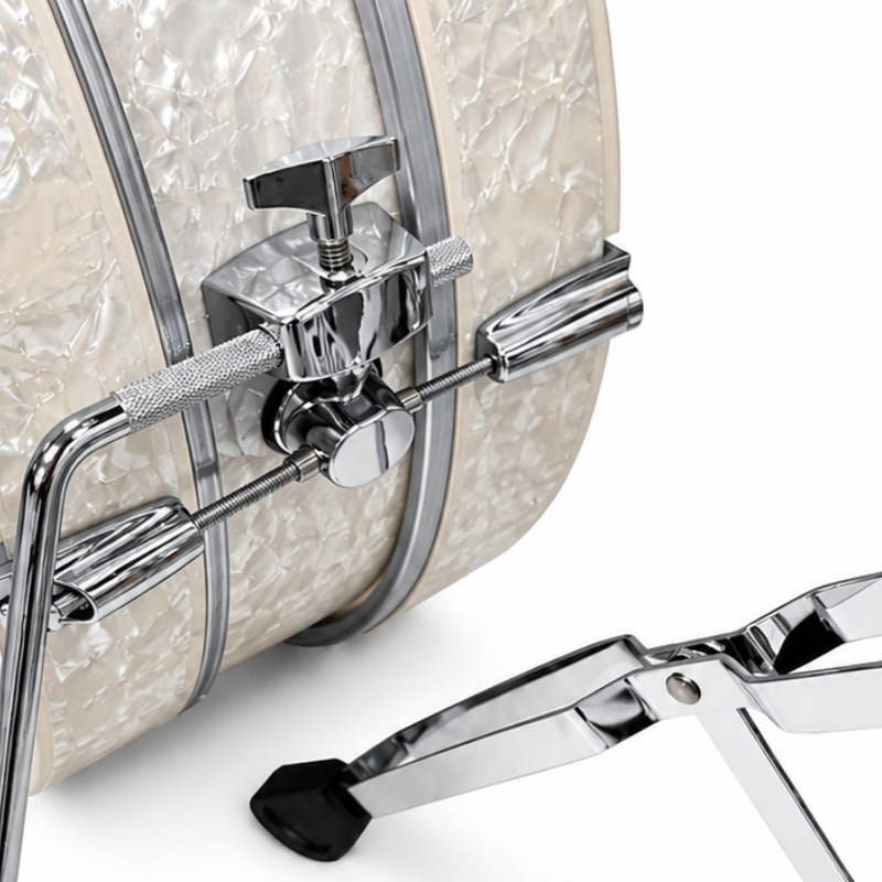 Compact drum set