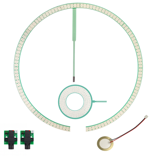 Sada na konverziu akustickej jazdy na elektronickú – Edge Trigger, Bell Trigger, 2 PCB jednotky a Piezo Trigger