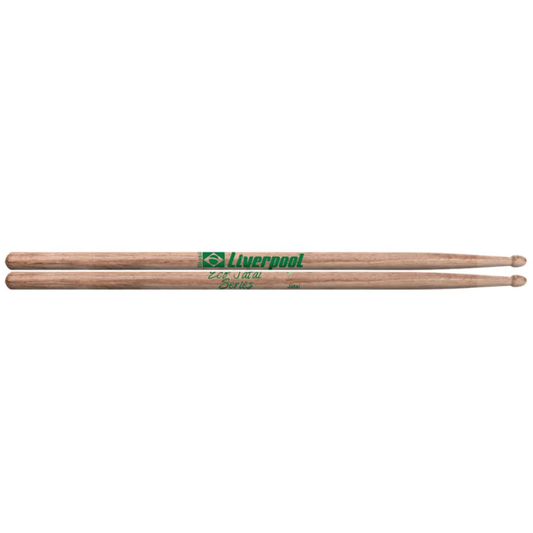 Two drumsticks with Liverpool branding on a white background