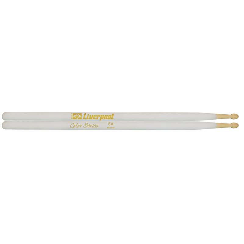 Two drumsticks with 'Liverpool' branding on a white background