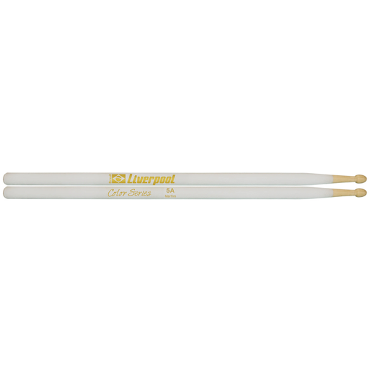 Two drumsticks with 'Liverpool' branding on a white background