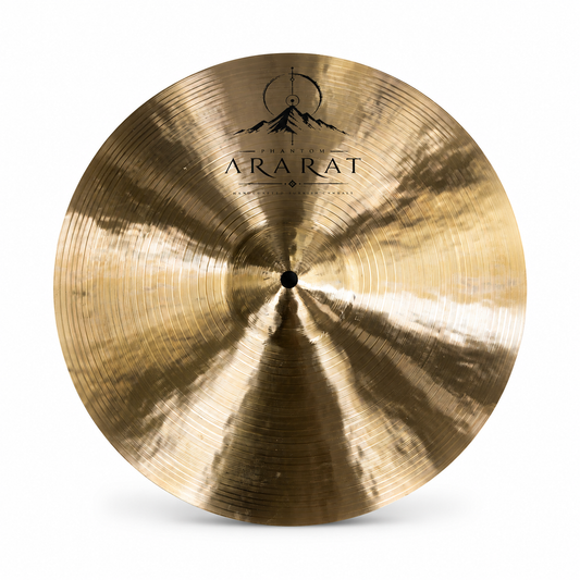 Phantom ARARAT 15" Crash | Handcrafted B20 crash cymbal with warm tonal character and dynamic expression.