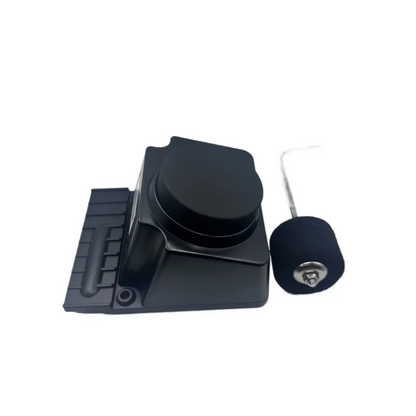 Bass Drum Trigger – Realistic Kick Drum Pad with Felt Beater Hammer