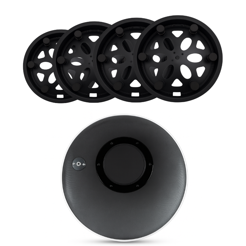 A2E Conversion Bundle – Full Acoustic-to-Electronic Kit (10/12/14/16” 6-Trigger Plates +  Bass Head)