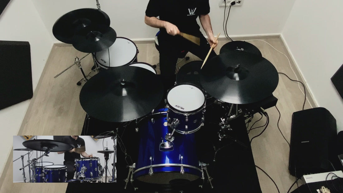Phantom cymbals and drums