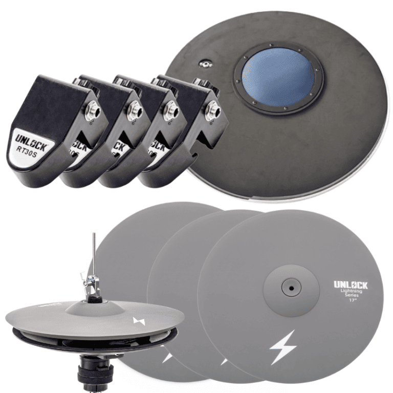 All In Bundle - 18 Trigger Bass 4 Drum Triggers Cymbals 17/17/20/14HH