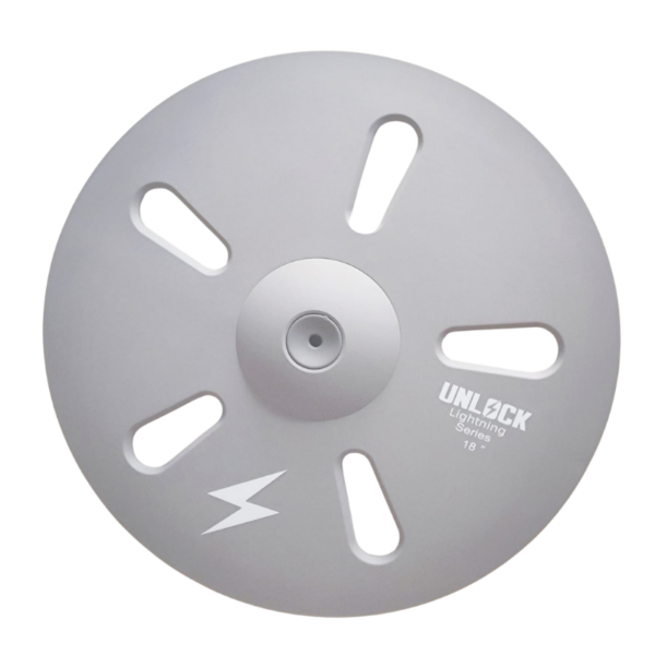 18 Inch Electronic Cymbal - 3zone Ride Ozone Cymbal - Unlock Lightning